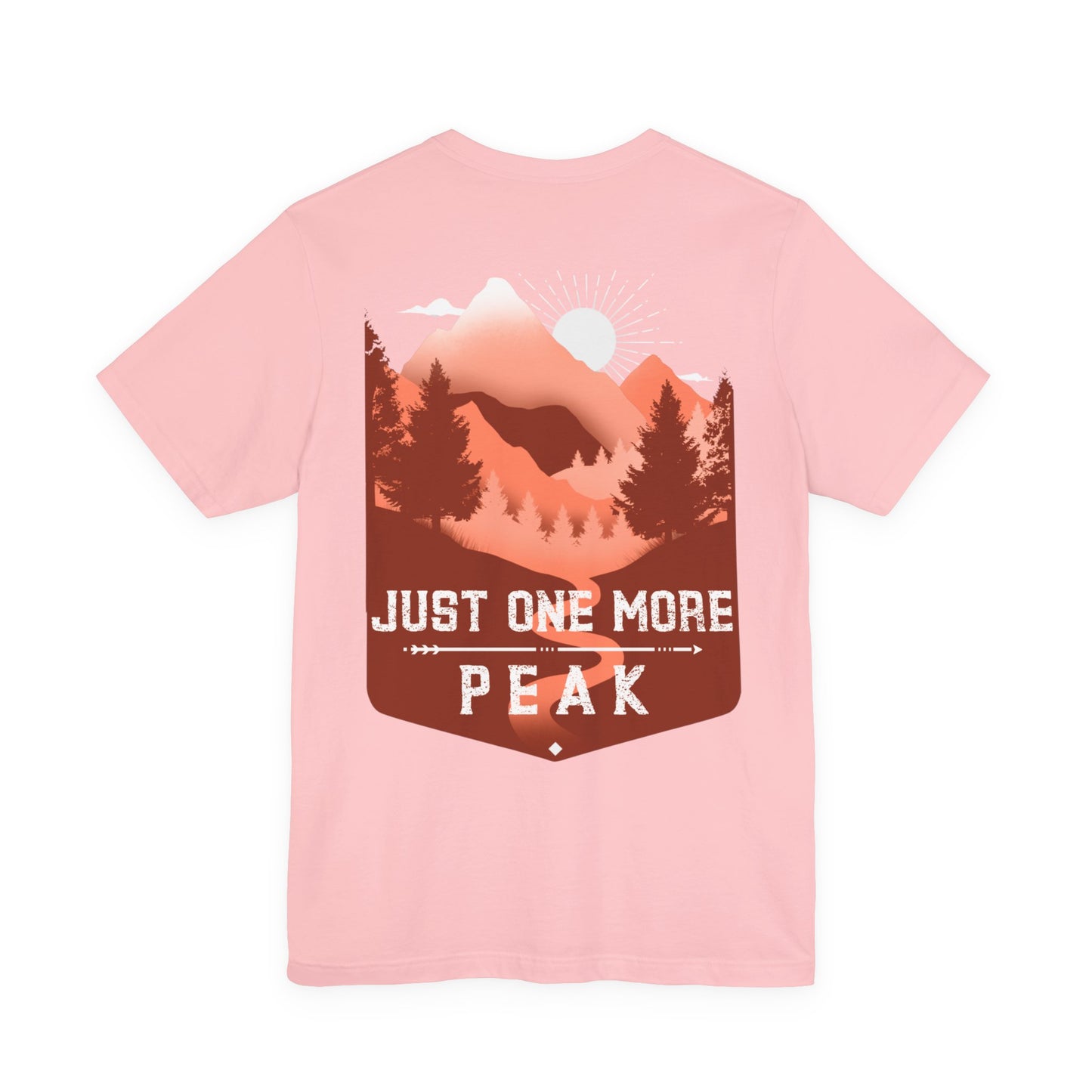 Lucky Outfitters - Just One More Peak T-Shirt — Unisex Hiking Mountain Adventure Tee