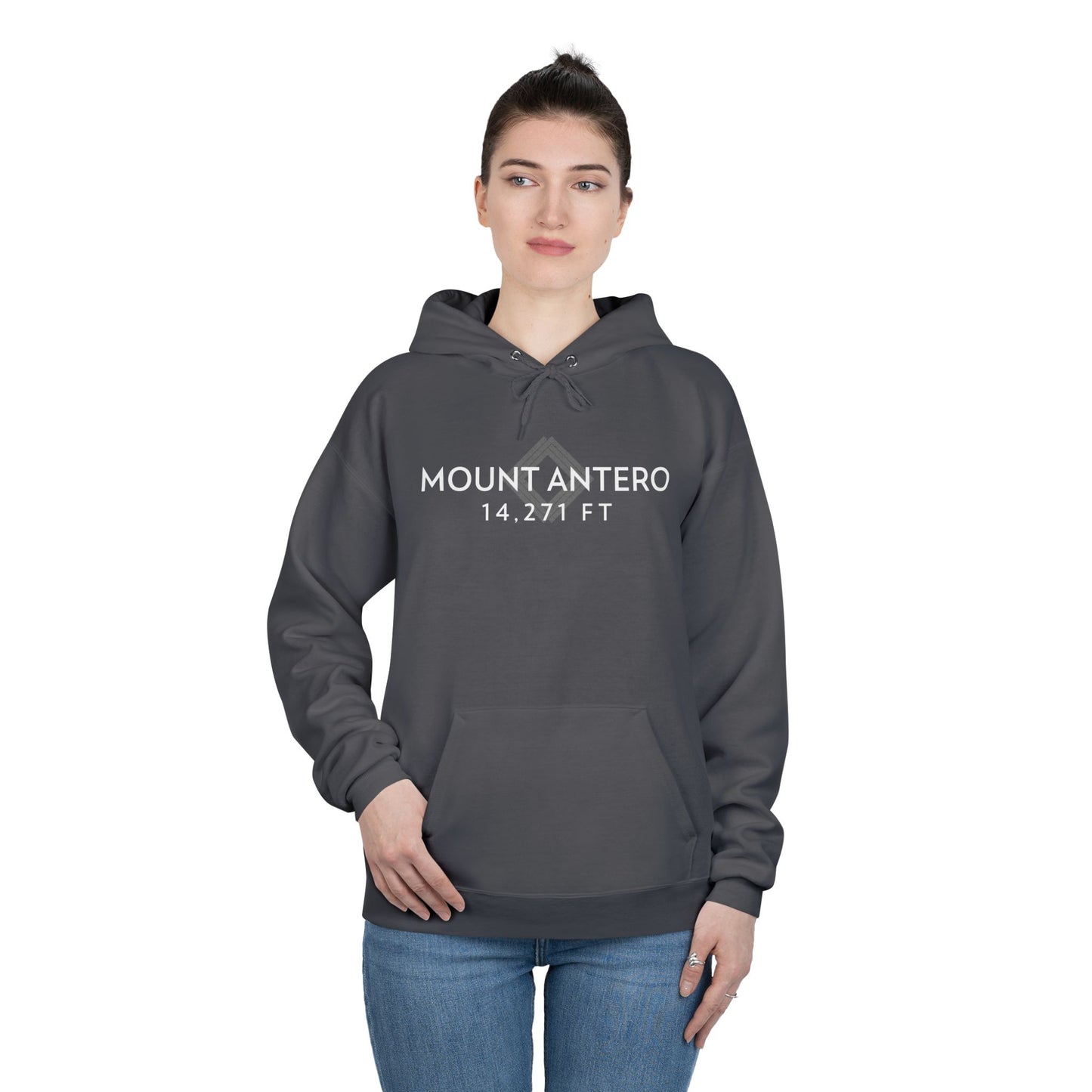 Mount Antero Summit Hoodie — Unisex Hiking Souvenir Pullover by Lucky Outfitters
