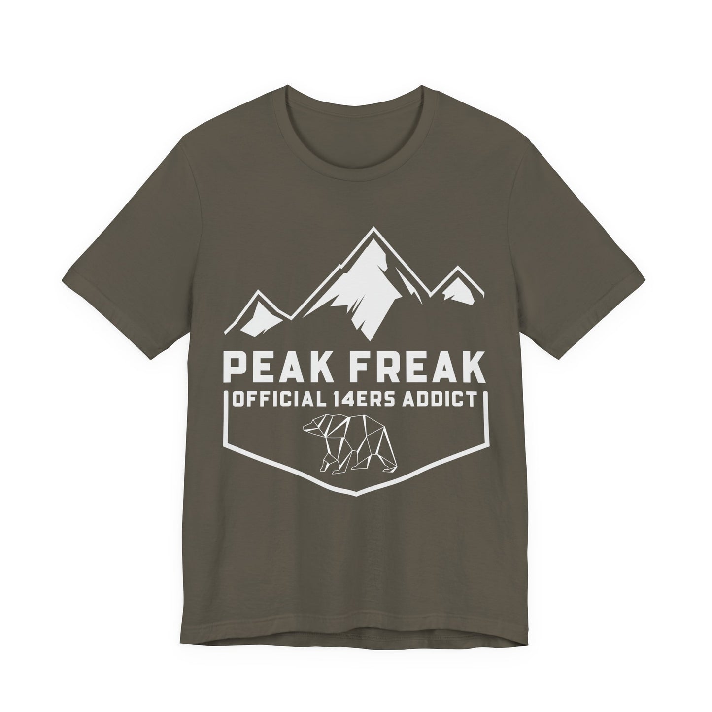 14er Hiking Tee — Mountain Adventure Unisex T-Shirt for Peak Climbers