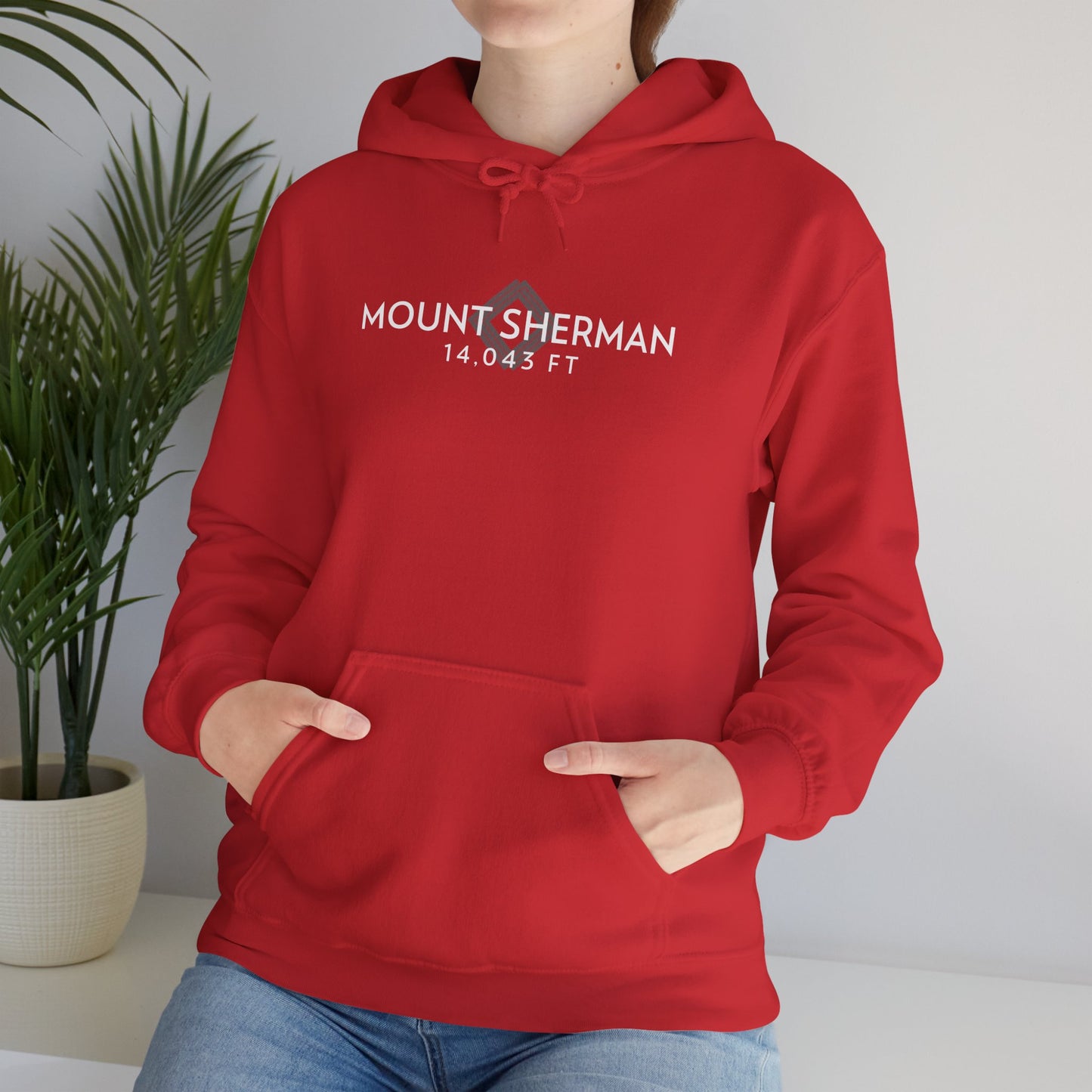 Mount Sherman Summit Hoodie — Hiking Souvenir Pullover by Lucky Outfitters