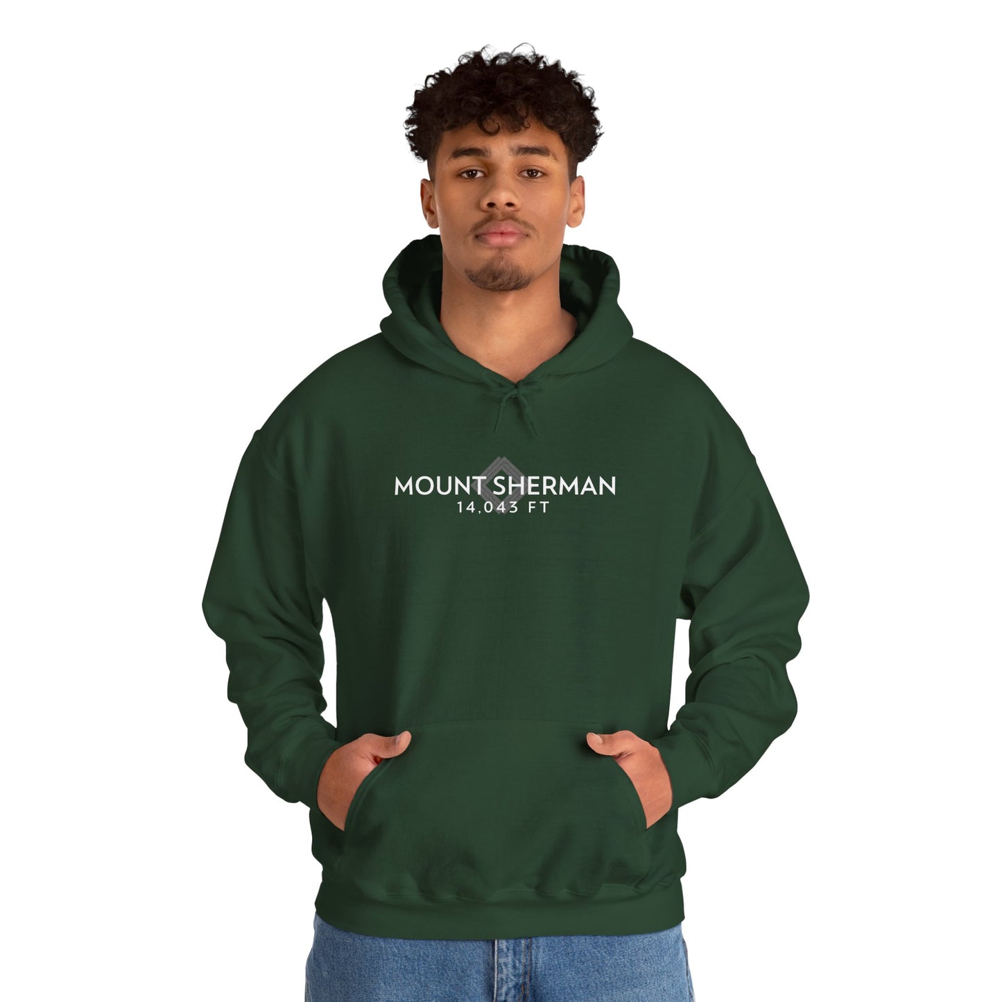 Mount Sherman Summit Hoodie — Hiking Souvenir Pullover by Lucky Outfitters