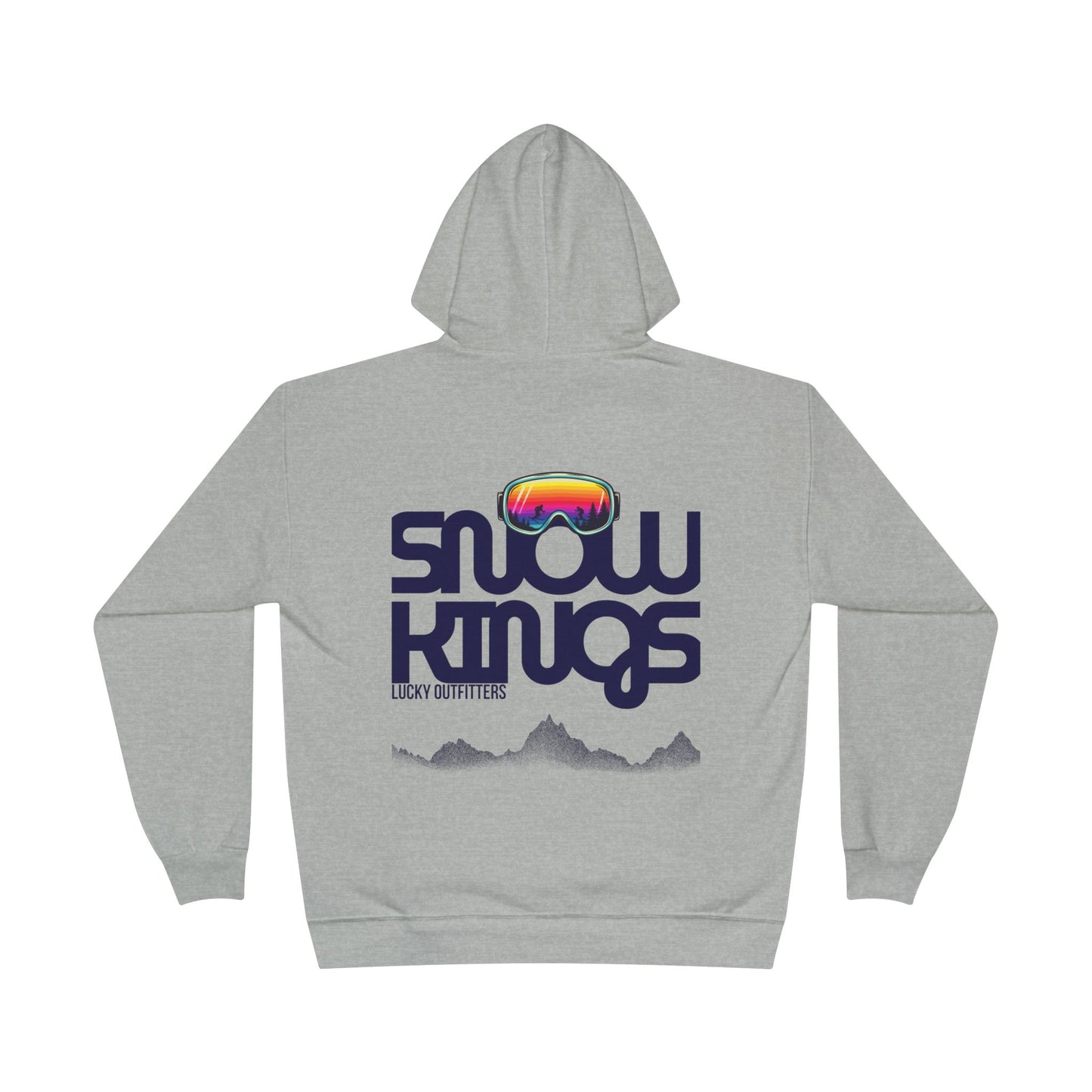 The Snow Kings Retro Goggles Hoodie - Unisex Pullover by Lucky Outfitters