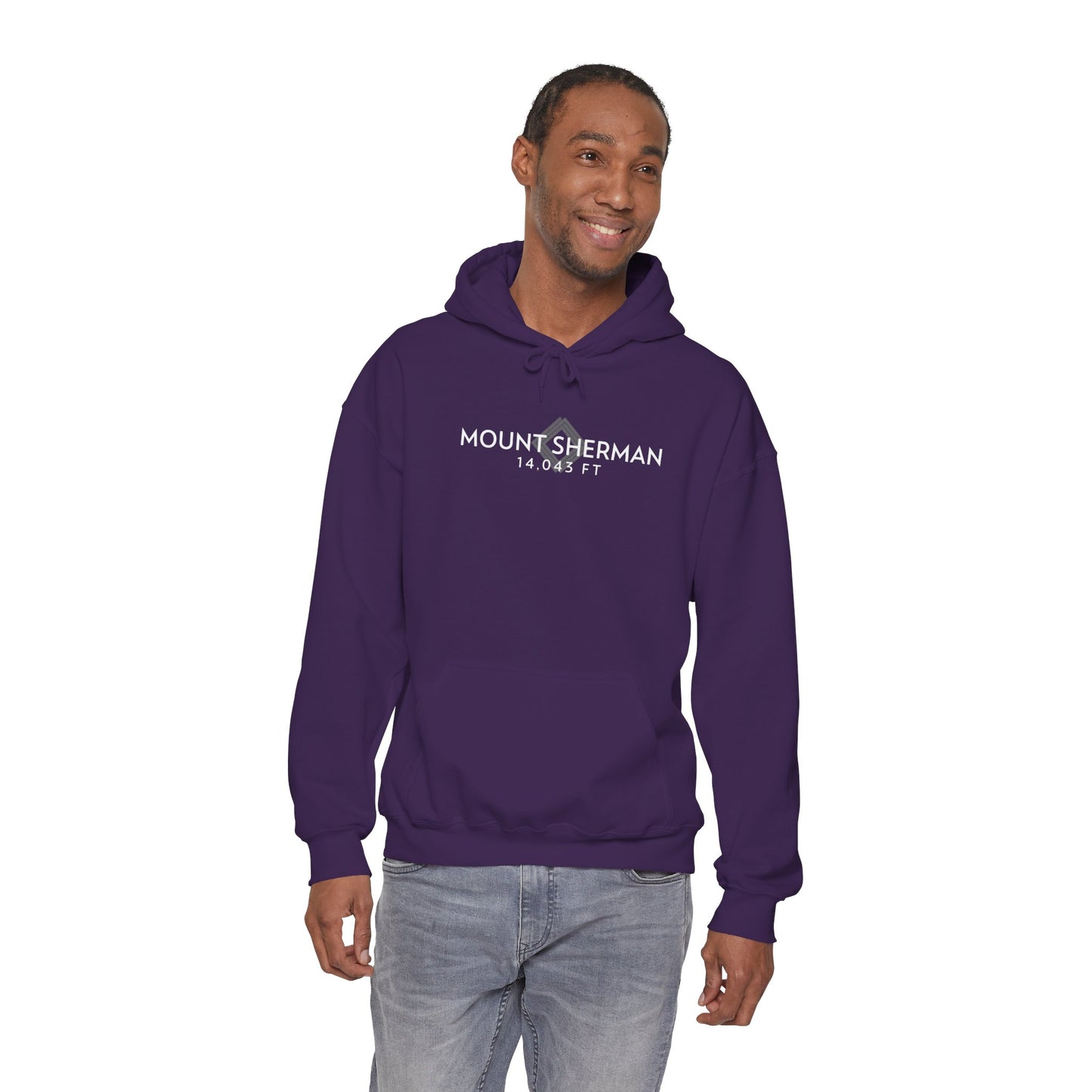 Mount Sherman Summit Hoodie — Hiking Souvenir Pullover by Lucky Outfitters