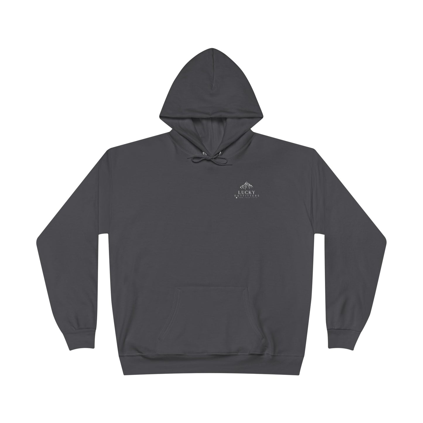 The "Snow Queen" Hoodie - Unisex White Graphic Pullover by Lucky Outfitters