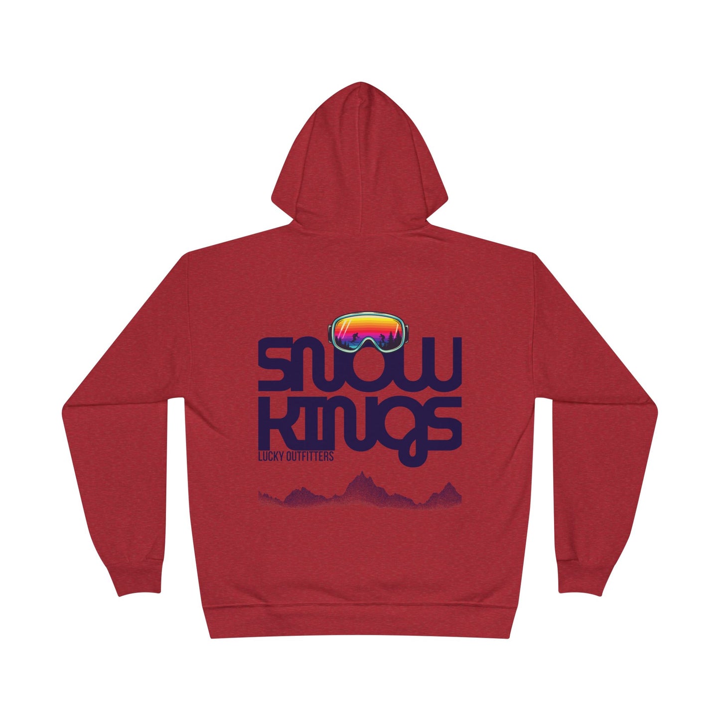 The Snow Kings Retro Goggles Hoodie - Unisex Pullover by Lucky Outfitters