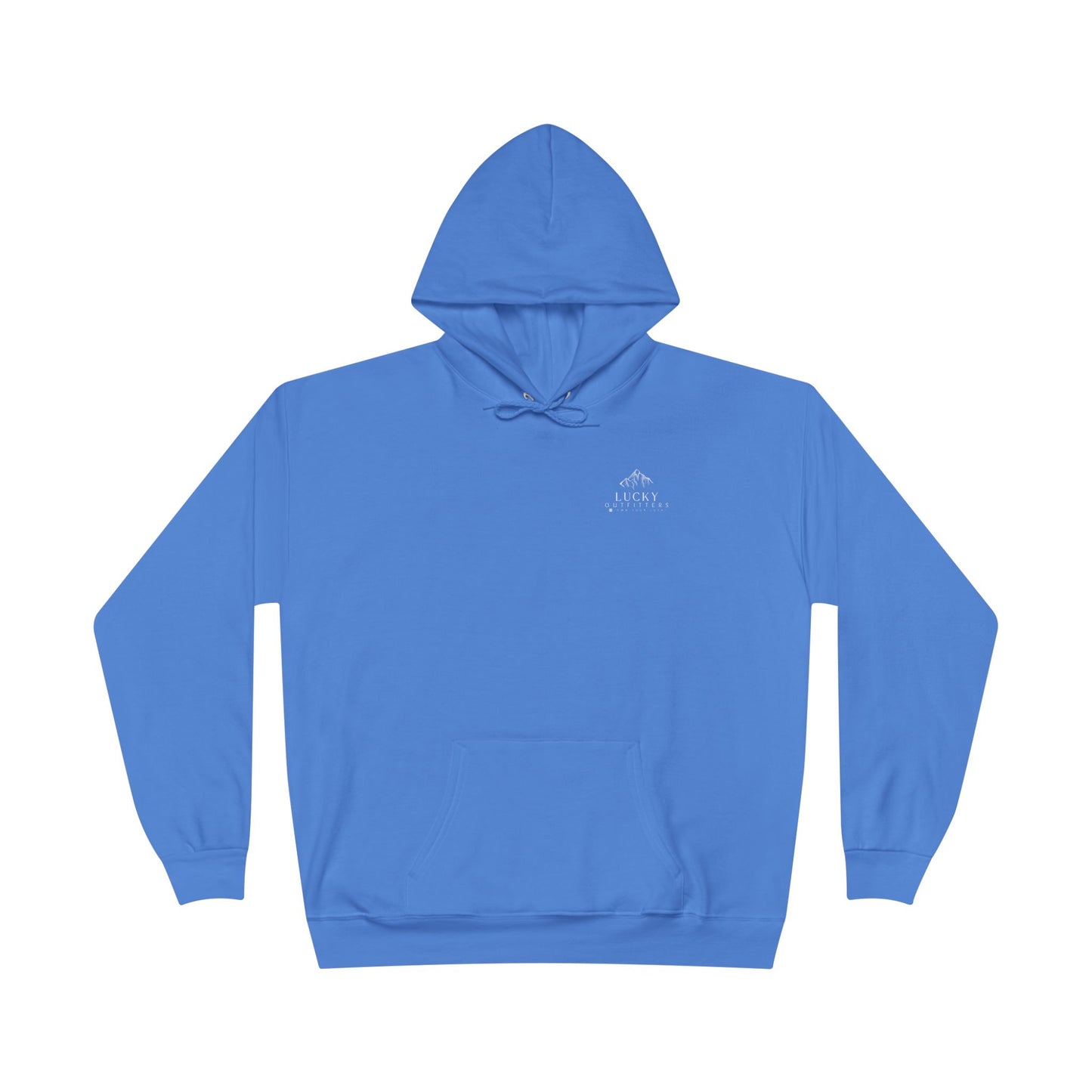 The "Snow Queen" Hoodie - Unisex White Graphic Pullover by Lucky Outfitters