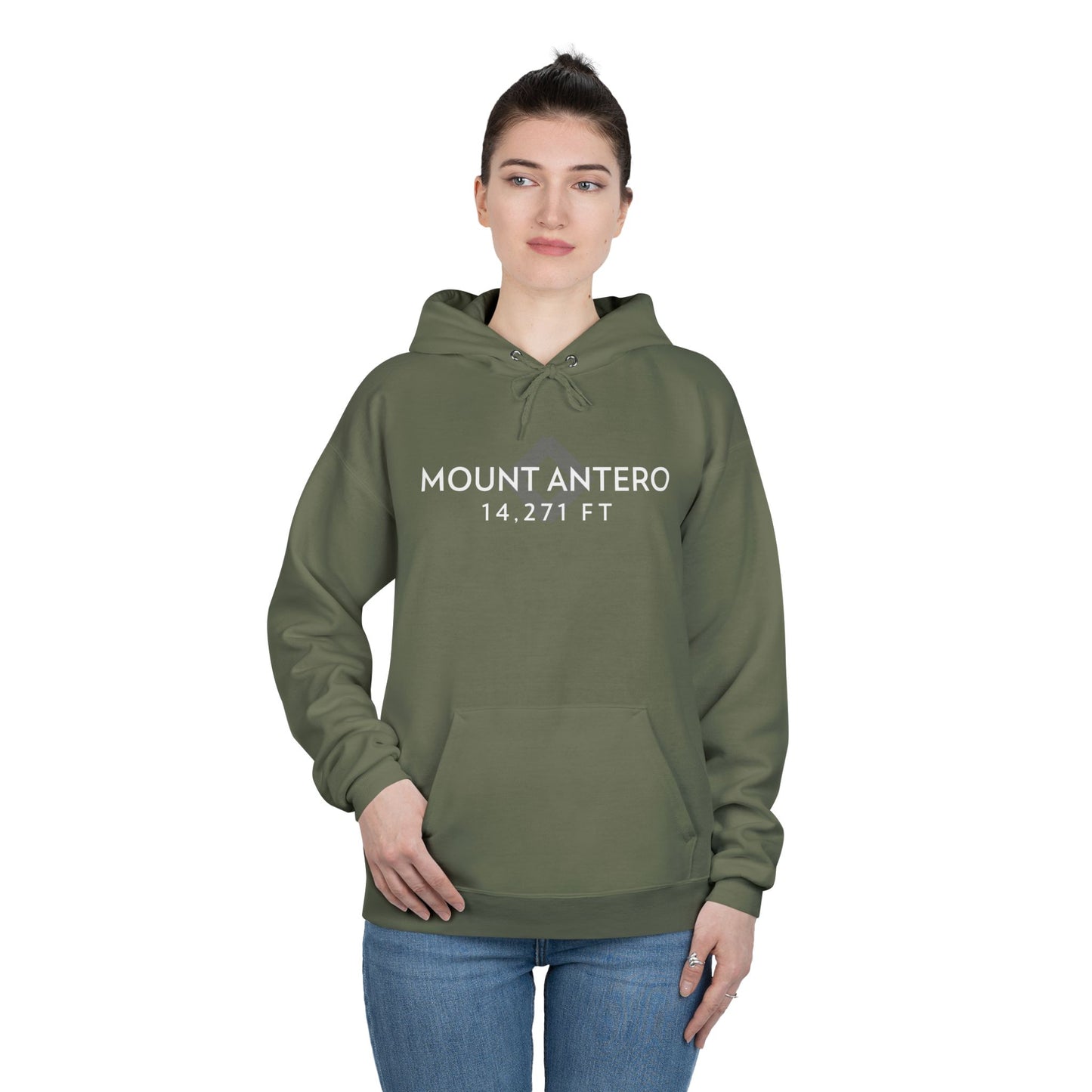 Mount Antero Summit Hoodie — Unisex Hiking Souvenir Pullover by Lucky Outfitters