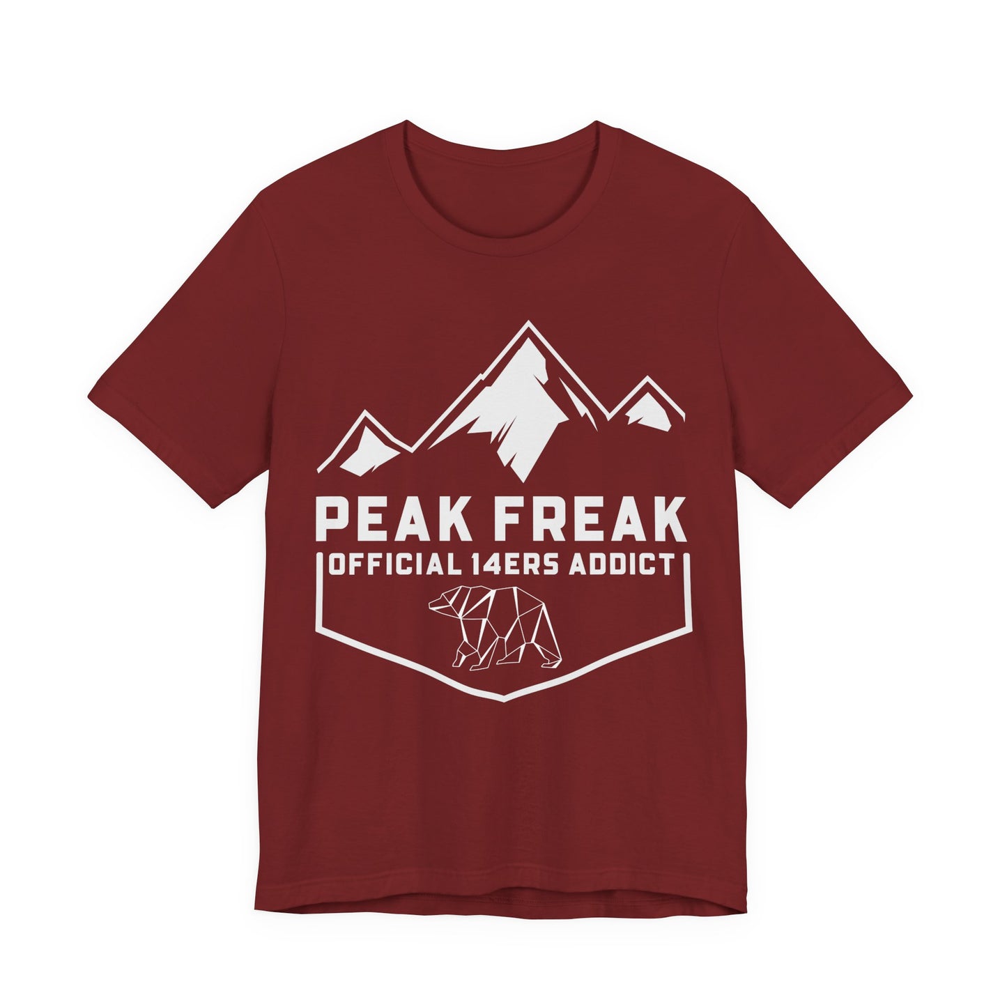14er Hiking Tee — Mountain Adventure Unisex T-Shirt for Peak Climbers