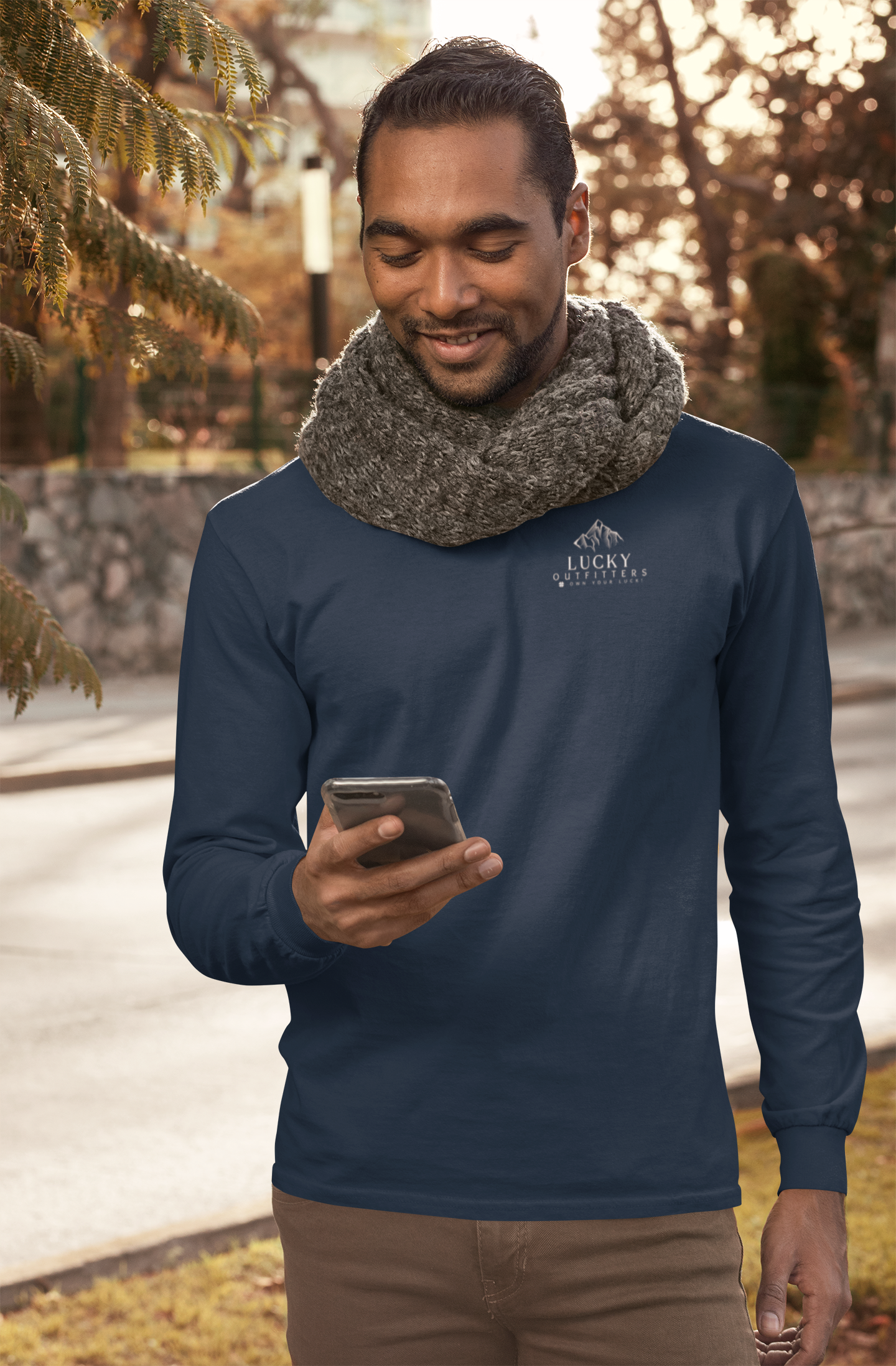 Lucky Outfitters - Peak Life Unisex Outdoor Activewear - Performance Long Sleeve Shirt